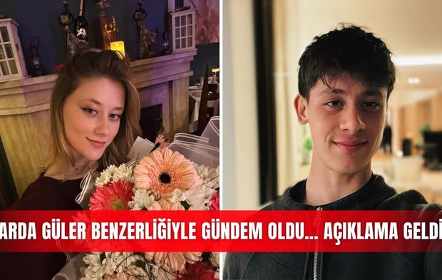 Arda Güler benzerliğiyle gündem oldu... Açıklama geldi