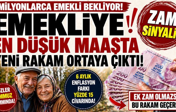 Emekliye zam sinyali: En düşük maaş için yeni rakam ortaya çıktı!