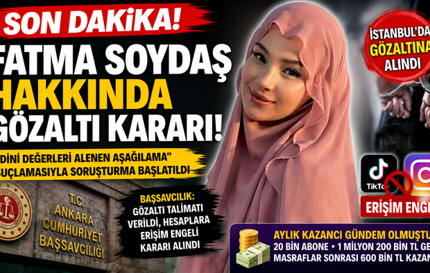 Paylaşımları gündem oldu, soruşturma açıldı… Fatma Soydaş hakkında gözaltı kararı!