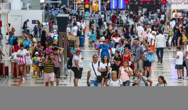 Antalya turizminde rekor sayı!