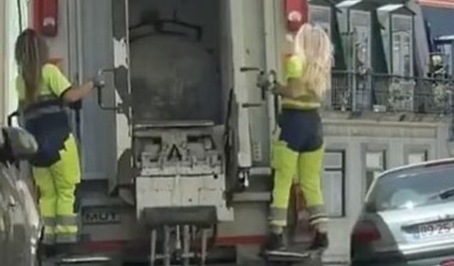 Portekiz'deki temizlik görevlisi kadınlar sosyal medyada viral oldu