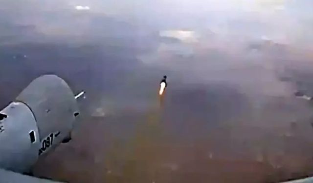 Füze ateşlendi! ANKA, L-UMTAS ile hedefi tam isabetle vurdu