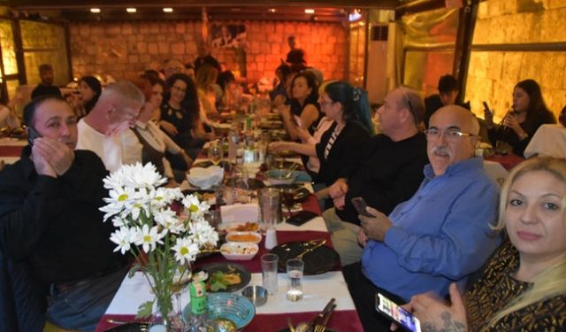 Doğa gurubu Üçkapılar Meyhane'de