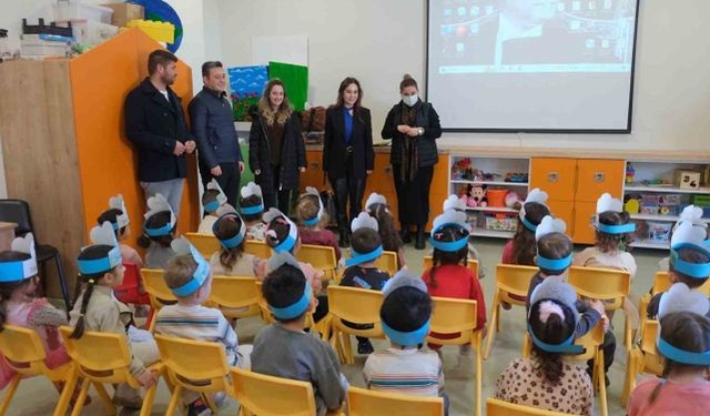 Miniklere suyun önemi anlatıldı