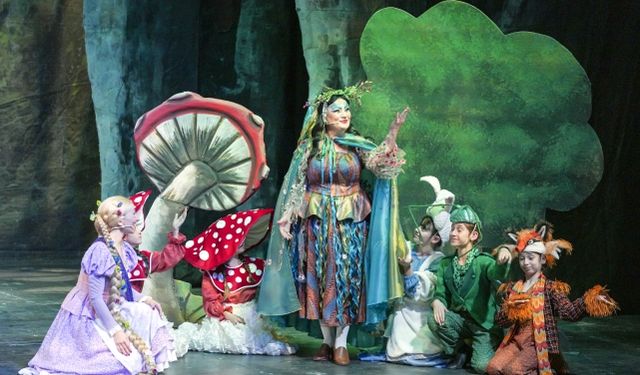 Çocuklara bayram hediyesi 'Rapunzel'