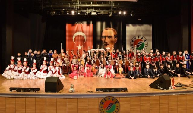 Türk dünyasının renkleri Kepez’de