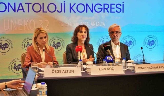 Yenidoğan uzmanları Antalya'da buluştu: "Aşı reddi çocukları korumasız bırakıyor"