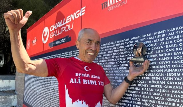 'Demir Adam' Gelibolu'da şampiyon