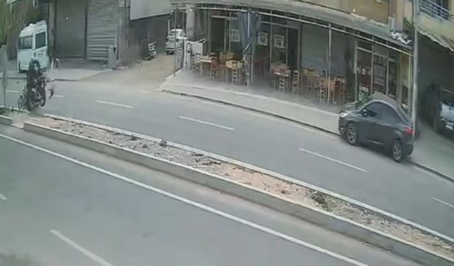 Trafik kazasında inanılmaz kurtuluş