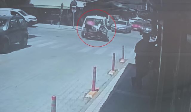 Ticari araçla motosiklet çarpıştı, 1 kişi yaralandı