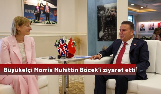 Büyükelçi Morris Muhittin Böcek’i ziyaret etti