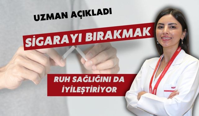 Sigarayı bırakmak ruh sağlığını da iyileştiriyor