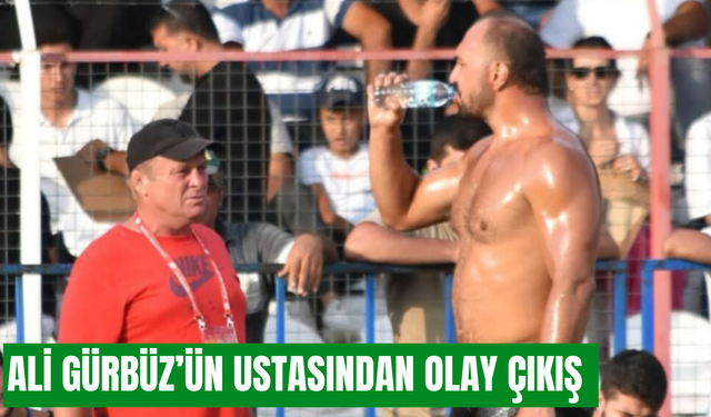 Ali Gürbüz’ün ustasından olay çıkış: Hakeme ağır sözler!