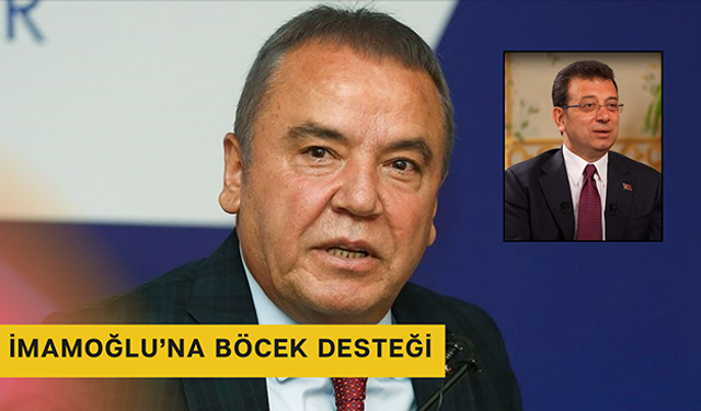 İmamoğlu’na Böcek desteği