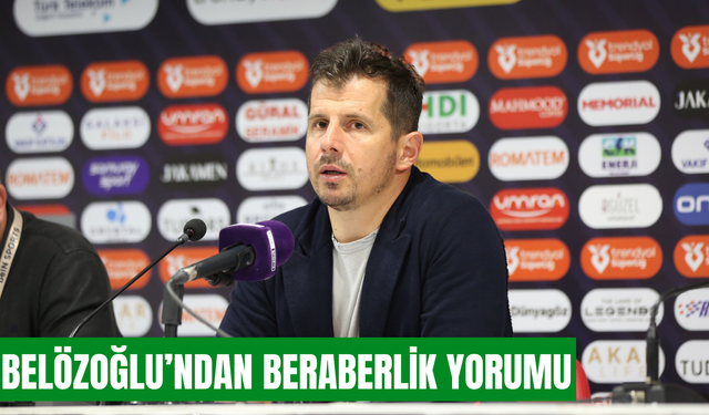 Belözoğlu: Antalyaspor’u ligde tutan iç saha performansı oldu