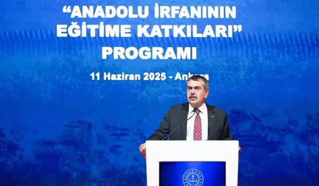 Bakan Tekin: Değerlerine bağlı bir kuşak yetiştirmek istiyoruz