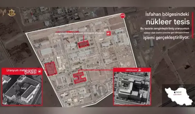 İsrail Ordusu, İran'ın İsfahan bölgesindeki nükleer tesise saldırdı