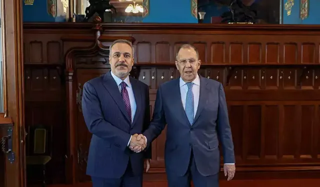 Dışişleri Bakanı Hakan Fidan Rus mevkidaşı Lavrov ile görüştü