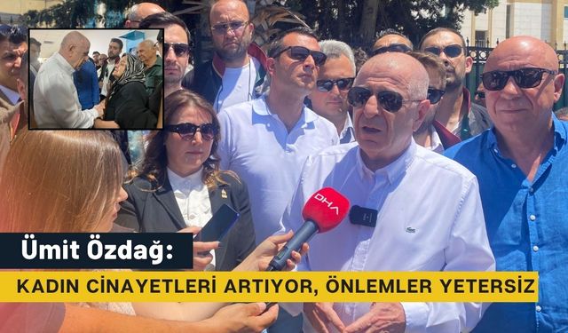 Ümit Özdağ: Kadın cinayetleri artıyor, önlemler yetersiz