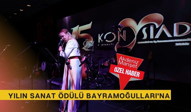 Yılın Sanat Ödülü Bayramoğulları'na