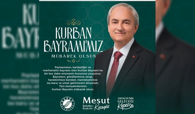 KEPEZ BELEDİYESİ KURBAN KESİM NOKTALARI DUYURUSU