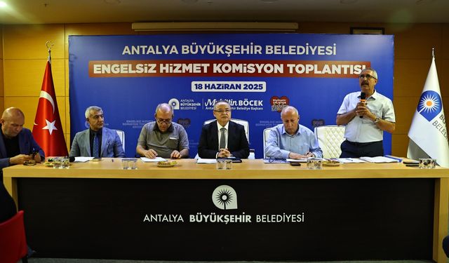Büyükşehir'den erişilebilir şehir için yeni adımlar