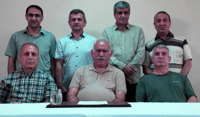 Öcalan'ın silah bırakma çağrısı yaptığı videolu mesaj dünya basınında