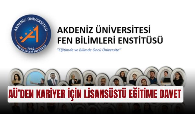 AÜ’den kariyer için lisansüstü eğitime davet