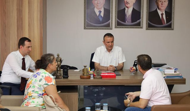 MHP’li Başkan Antalyalılarla buluştu