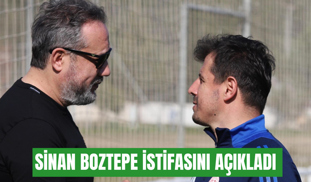 Antalyaspor Başkanı Sinan Boztepe istifasını açıkladı