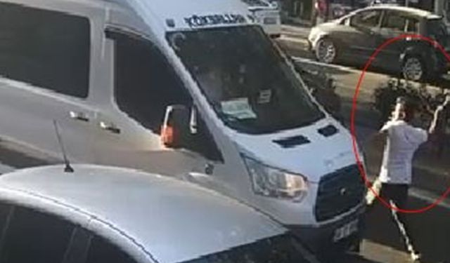 Trafikte baltalı saldırı