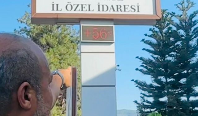 Osmaniye’de termometreler 56 dereceyi gösterdi