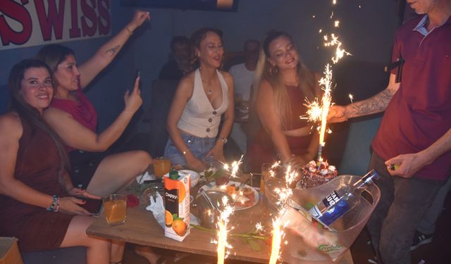 Doğum gününü Swıss'te kutladı