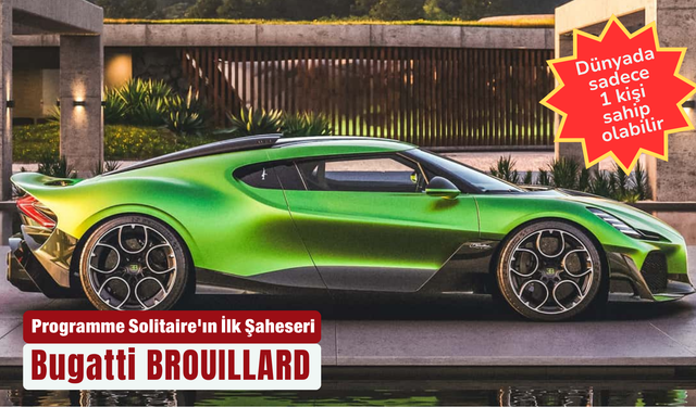 Bugatti Brouillard: Programme solitaire'ın ilk şaheseri