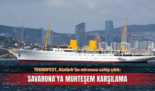 Savarona ile muhteşem boğaz turu