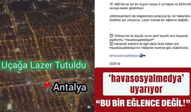 “BU BİR EĞLENCE DEĞİL!”