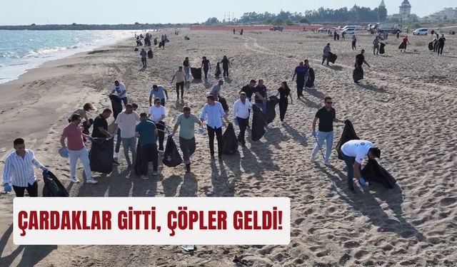 Çardaklar gitti, çöpler geldi!