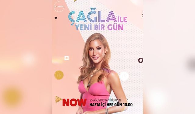 'ÇAĞLA İLE YENİ BİR GÜN' YENİ SEZONUYLA EKRANLARA DÖNÜYOR!