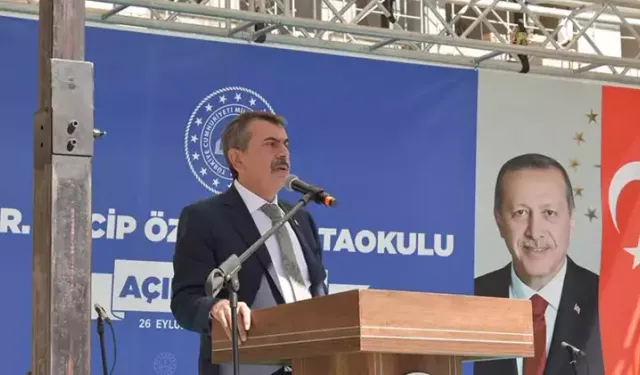 Bakan Tekin: Deprem bölgesinde derslik sayısını yüzde 16 artırdık