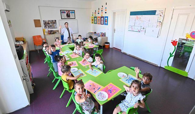 Kreşlerde yeni eğitim-öğretim dönemi başladı