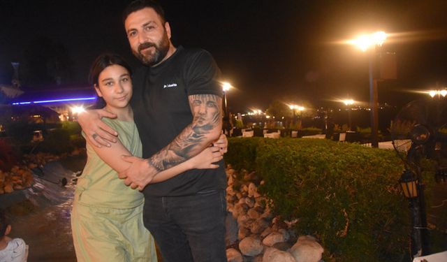 Başkan ve kızı Alara'da
