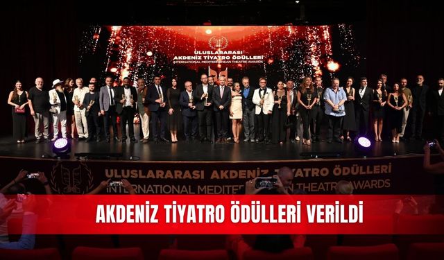 Akdeniz Tiyatro Ödülleri verildi