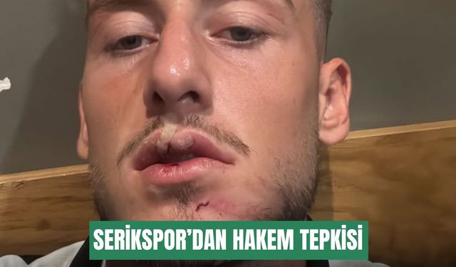 Serikspor’dan hakem tepkisi
