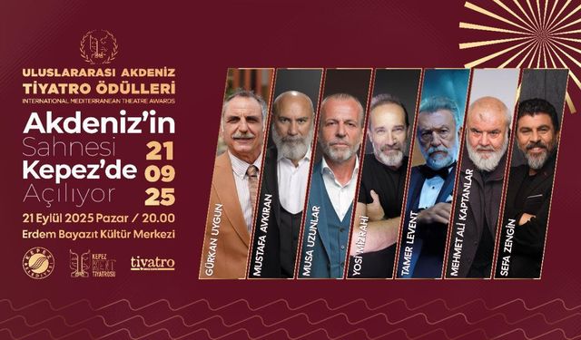 Kepez’de tiyatro yıldızları buluşuyor