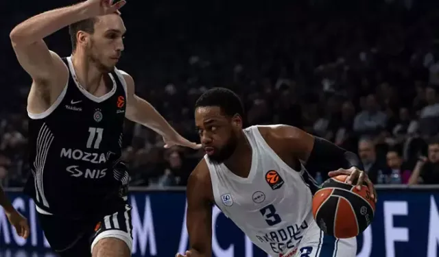 Anadolu Efes, Partizan'a mağlup: 93-87