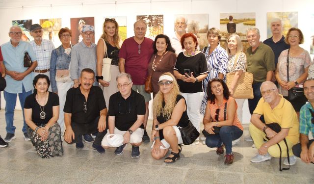 Mühendis ressamın sergi heyecanı