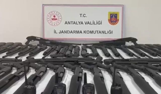Silah kaçakçılarına operasyon: 4 tutuklama