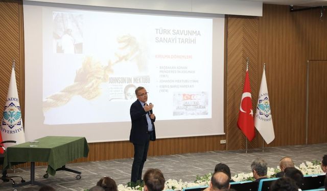 ALKÜ’de Türk savunma sanayinin gücü anlatıldı