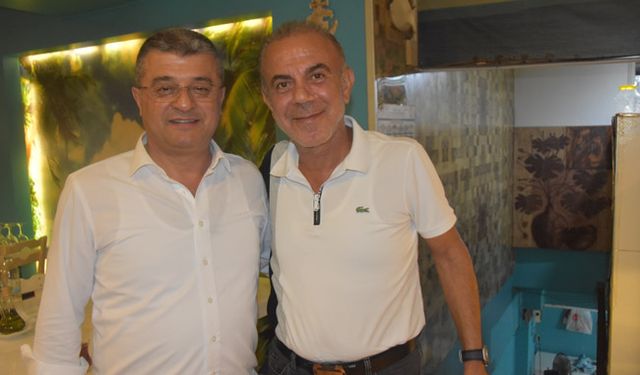 Başkan ve patron Konyaaltı Balıkçısı’nda