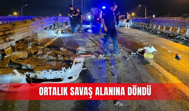 Ortalık savaş alanına döndü
